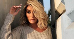 مايا دياب بالفرو الزهري.. ولوكها يخطف الأنظار