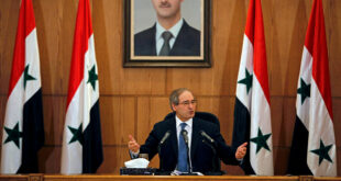 وزير الخارجية السوري: زيارة ظريف مهمة
