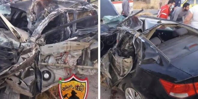 3 وفيات وإصابتين.. حادثا سير على طريق المطار في دمشق