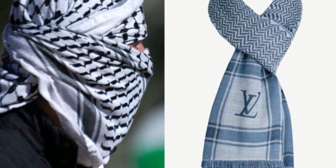 شركة أزياء عالمية تثير غضب العرب بسبب الكوفية الفلسطينية