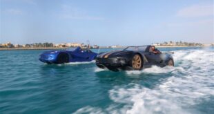 "محلية الصنع"...سيارة مصرية تسير فوق الماء..فيديو