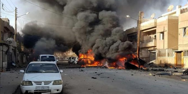 إصابة 8 أشخاص بينهم طفلة بحالة خطرة جراء انفجار عبوة ناسفة بحمص