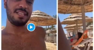 فضيحة سائح سعودي في أوكرانيا.. تحرش بالفتيات على الشاطئ!