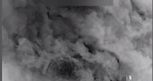 شاهد بالفيديو.. القصف الأمريكي على الحدود العراقية السورية