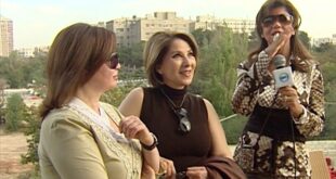 إلهام شاهين وبوسي تزوران سوريا للسياحة وشراء الملابس