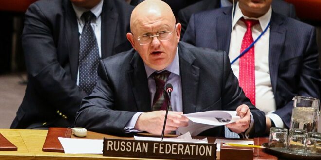 مندوب روسيا: الوضع الراهن بإدلب يناسب زملاءنا بمجلس الأمن