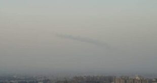 انفجار غامض وسحابة دخان في سماء دمشق