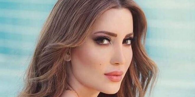 نسرين طافش في صورة مع "شيخ الشباب