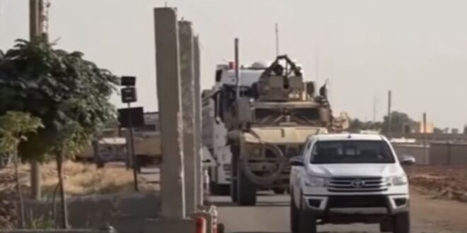 "سانا": الجيش الأمريكي ينقل أسلحة ومعدات من العراق إلى قواعده بريف الحسكة