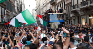 جريمة قتل وإصابات بالجملة خلال احتفالات إيطاليا بلقب “يورو 2020”