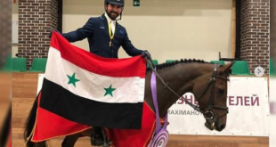 أحمد حمشو يرفع العلم السوري في أولمبياد طوكيو