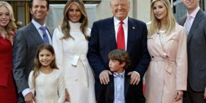 بالصور: ابن ترامب الأصغر يصدم الأميركيين بطوله..