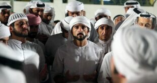 ولي عهد دبي ينقذ مسؤولا إماراتيا من حادث... فيديو