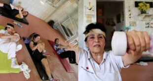 سبعينية سورية تدير نادي رياضي وتدرب النساء على اكتساب جسم رشيق