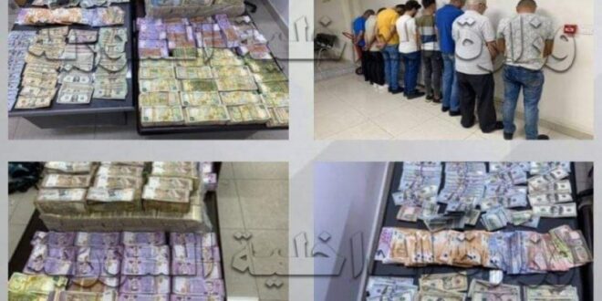 بتهمة التعامل بغير الليرة .. اعتقال 8 أشخاص ومصادرة