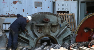 إعادة تأهيل محطة كهرباء سورية ضخمة تم تدميرها بالحرب