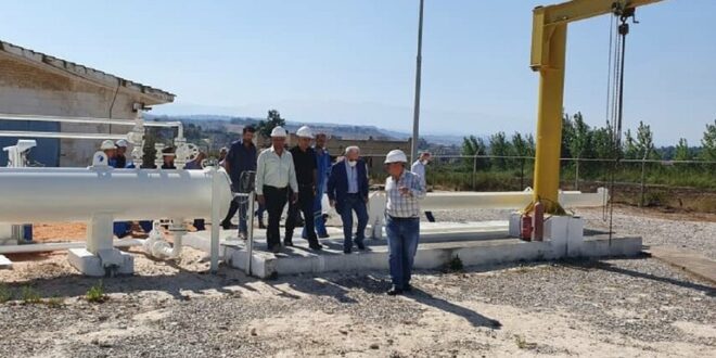 فريق سوري لبناني يبدأ الكشف على خط الغاز العربي