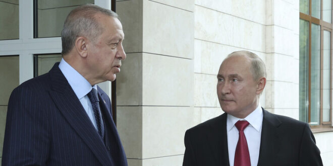 الكرملين: بوتين وأردوغان أكدا على حل موضوع إدلب
