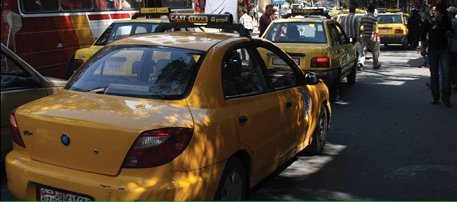توقيف 200 سائق تكسي مخالف في دمشق خلال أسبوع