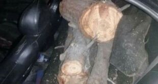 بكمين ليلي.. حجز سيارة و 3 دراجات نارية محملة بـ أخشاب حراجية في موقعين بـ حمص