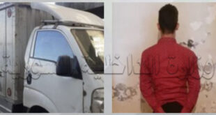 قسم شرطة التضامن في دمشق يسترد سيارة مسروقة ويلقي القبض على السارق