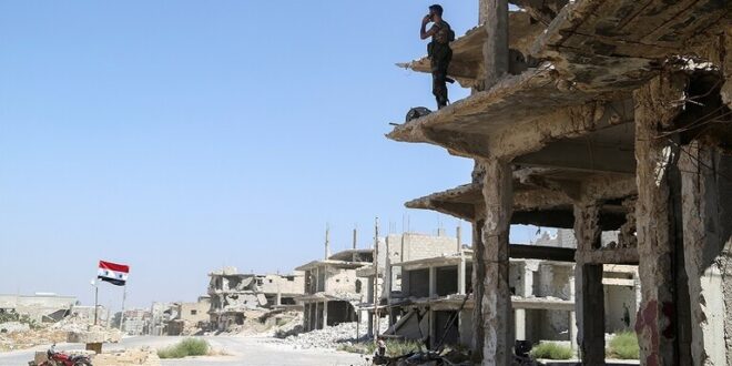 بدء عملية تسوية أوضاع المسلحين والمطلوبين في بلدة بصر الحرير بريف درعا