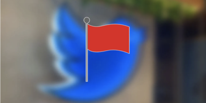 العلم الأحمر يجتاح تويتر في السعودية .. ما القصة؟