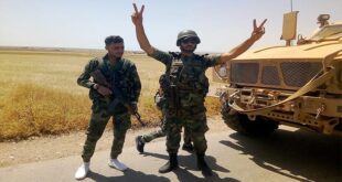 حاجز للجيش السوري يعترض رتلا أمريكيا في ريف الحسكة