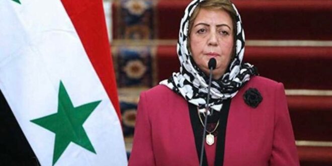 وفاة هدية عباس رئيسة مجلس الشعب السوري السابقة