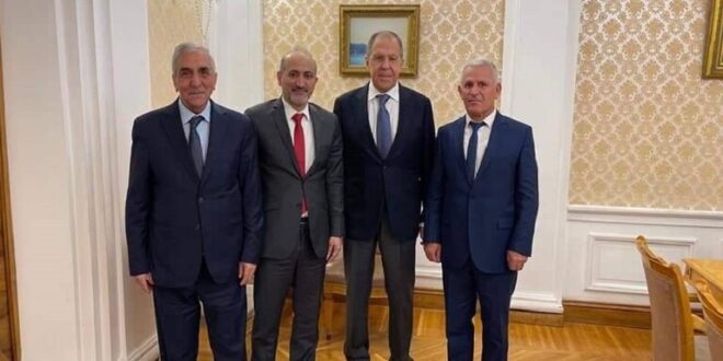 لافروف يلتقي وفد "جبهة السلام والحرية