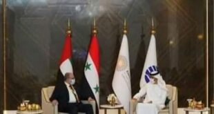 سورية والإمارات تبحثان سبل تعزيز التعاون الاقتصادي