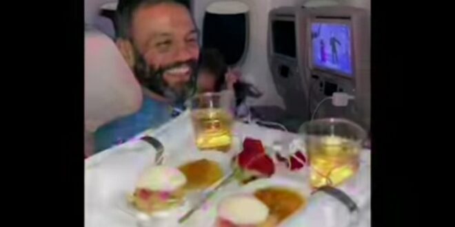 نائب سوري يحتفل بعيد ميلاده في طائرة قادمة من البرازيل