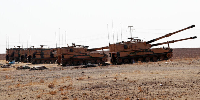 الجيش التركي يقصف قرى في تل تمر شمال شرق سوريا