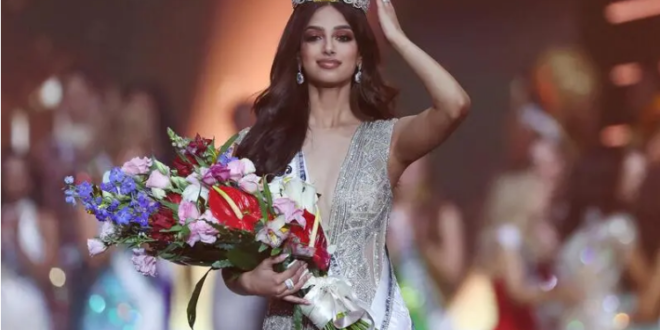 حسناء هندية تتوج بلقب ملكة جمال الكون 2022