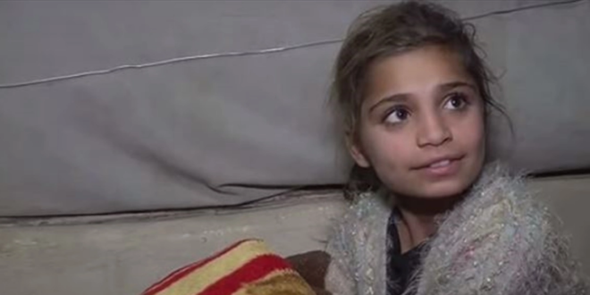 طفلة سورية تثير ضجة كبيرة على مواقع التواصل..
