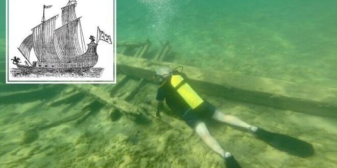 لعنها نبي من قبيلة مشهورة.. العثور على حطام سفينة "غريفن" بعد 343 عاما من غرقها (صور)
