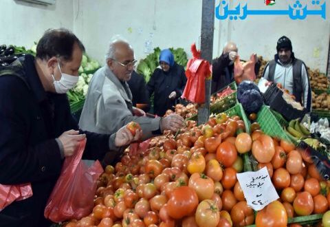 الخضار والفواكه في أسواق دمشق