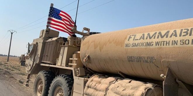 الجيش الأمريكي يبيع النفط السوري المسروق لهذه الجهة