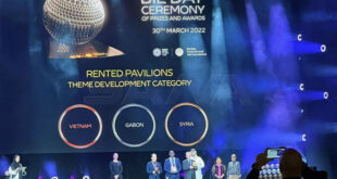 الجناح السوري في «إكسبو 2020 دبي» يحصل على الجائزة الذهبية