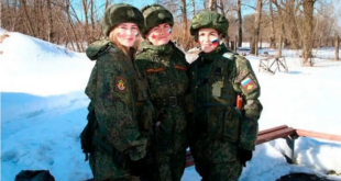 مسابقة لحسناوات الجيش الروسي