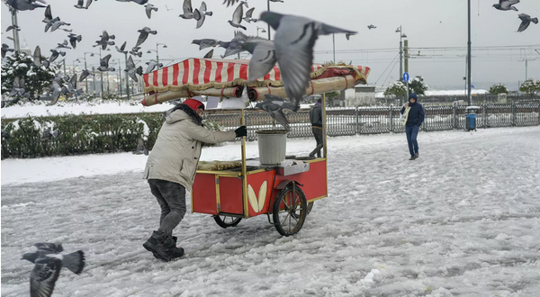 رحلات جوية في إسطنبول بسبب تساقط الثلوج