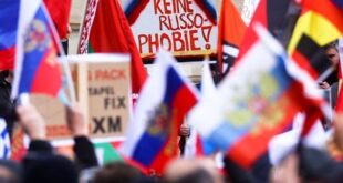 مظاهرات في ألمانيا تأييدا لروسيا