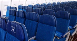 ما السر لاختيار اللون الأزرق لمقاعد الطائرة