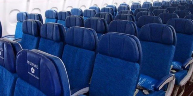 ما السر لاختيار اللون الأزرق لمقاعد الطائرة
