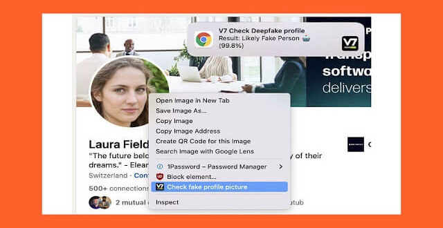 هذه الإضافة ستخبرك ما إذا كانت صورة حساب أي شخص حقيقية أم مزيفة باستعمال الذكاء الإصطناعي