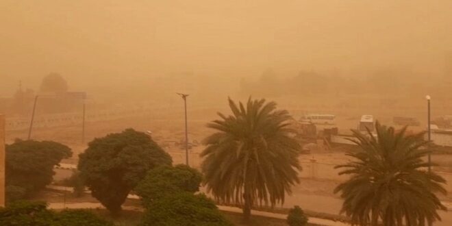 حالتا وفاة في دير الزور بسبب العاصفة الهوائية