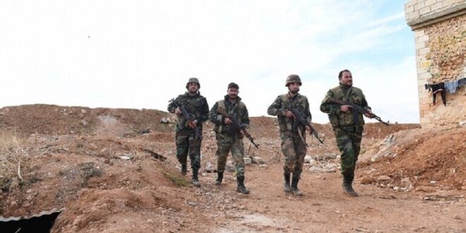 إصابة 3 جنود سوريين جراء قصف للمسلحين