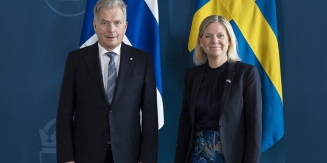 الى أين يتجه العالم.. فنلندا والسويد تتقدمان رسمياً بطلب الانضمام إلى الناتو!