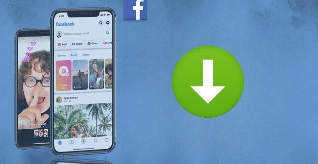 طريقة لتحميل مقاطع Reels الفيسبوك بدون برامج