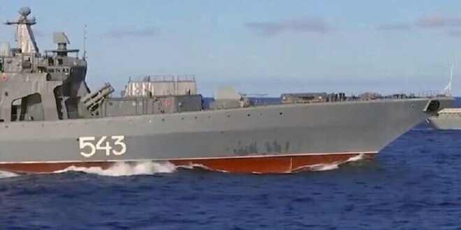 الدنمارك: سفينة حربية روسية دخلت مياهنا الإقليمية